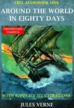 Greenhouse Classics - Around The World In Eighty Days (Complete & Illustrated)(Free Aduio Book Link)