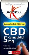 Bol.com-Lucovitaal CBD 5 miligram Cannabidiol Voedingssupplement - 30 capsules-aanbieding Bol.com-Lucovitaal CBD 5 miligram Cannabidiol Voedingssupplement - 30 capsules-aanbieding