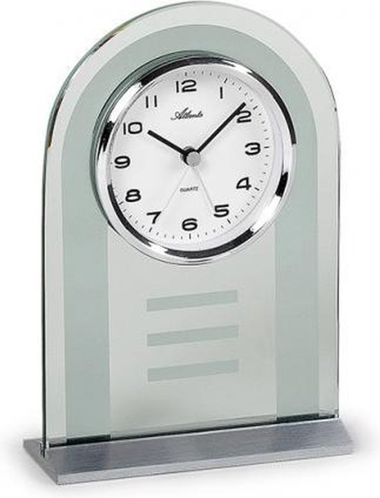 Horloge de table Silver Shadow Design
