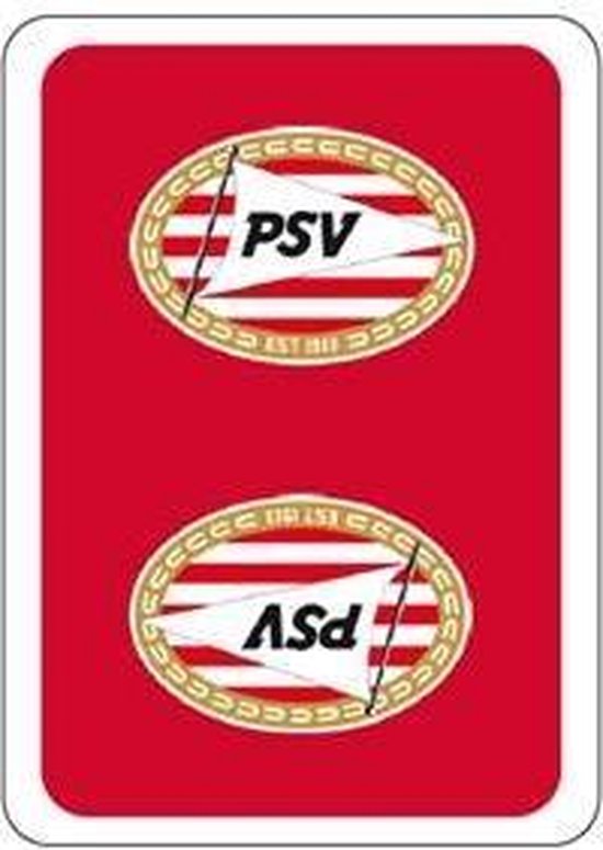 Afbeelding van het spel Speelkaarten - PSV: rood