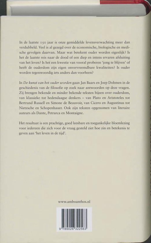 De Kunst Van Het Ouder Worden, Joep Dohmen 9789026322563 Boeken De Kunst Van Het Ouder Worden, Joep Dohmen 9789026322563 Boeken