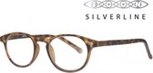 Icon Eyewear RCD703 Murray Silverline Leesbril +1.00 - Glanzend demi
