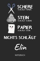Nichts schl gt - Elin - Notizbuch