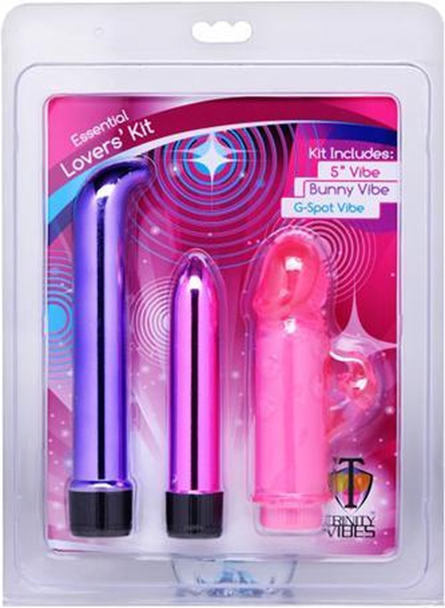 Essential Lovers Kit Vibrator Set Bol Com