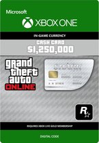 Grand Theft Auto V (GTA 5) - Great White Shark Card: $ 1.250.000 - Xbox One download