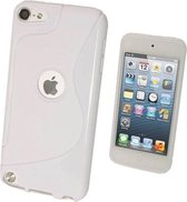 Apple iPod Touch 5 Silicone Case s-style hoesje Wit