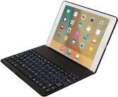 iPad 2018 Hoesje Toetsenbord Hoes Luxe Keyboard Case Cover - Zwart