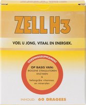 Zell H3 Dragees - 60 dragees - Voedingssupplement