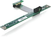 Delock - Riser Karte PCI Express x1 mit flexiblem Kabel 7 cm