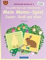 BROCKHAUSEN Bastelbuch Bd. 5 - Das grosse Buch zum Ausschneiden: Mein Memo-Spiel Junior: Gross und Klein