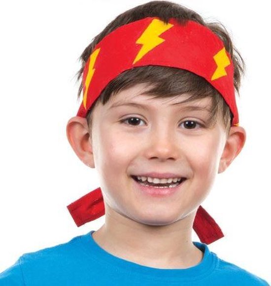 10 Serre-Têtes Ninja Pour Enfants - Accessoires De Fête Anniversaire, Halloween Ou Déguisement - Multicolore