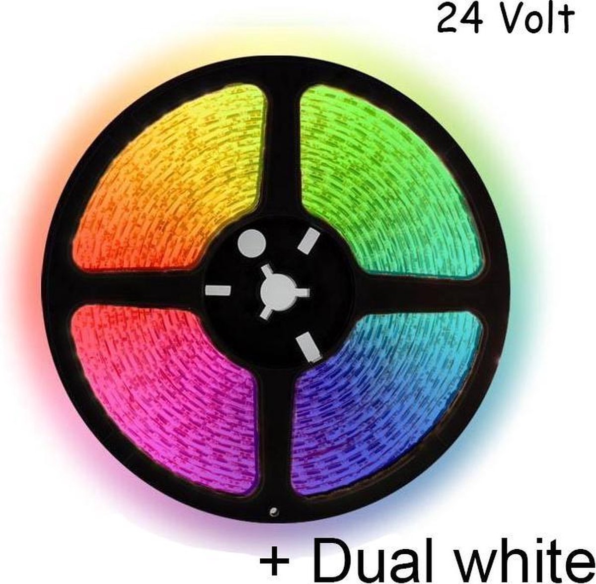 5 meter RGBW (Koud + warm wit) led strip - 60Leds/m - 24V