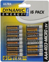 Dynamic Energy Batterijen | Aaa R03 | 16 Stuks
