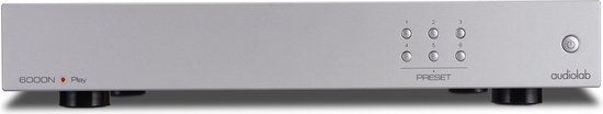Audiolab 6000N - Draadloze Audio Streaming Speler - Zilver