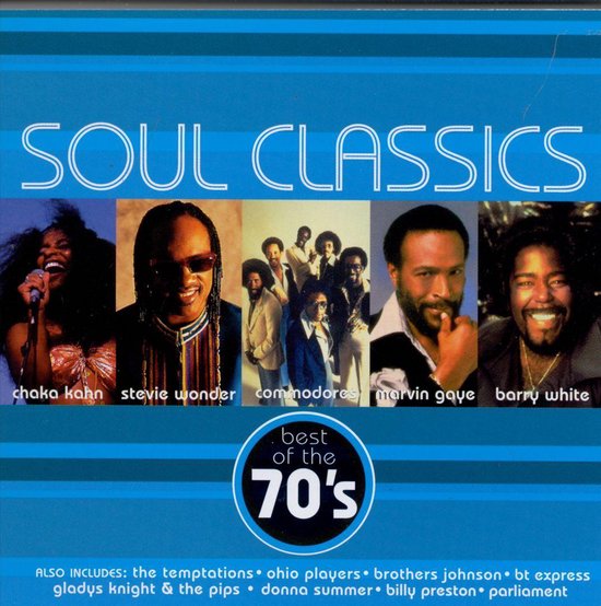 CD cover van Soul Classics: Best of the 70s van various artists