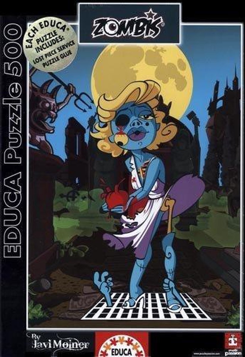 Legpuzzel - 500 stukjes- Blondje - Educa Puzzel