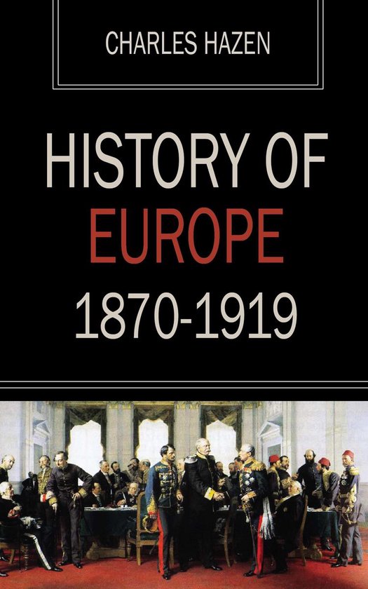 History of Europe 1870-1919 - cover