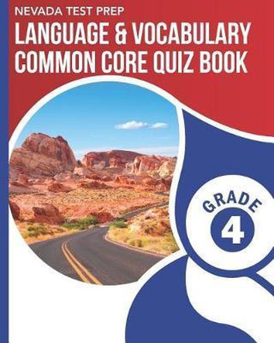 NEVADA TEST PREP Language & Vocabulary Common Core Quiz Book ... - cover