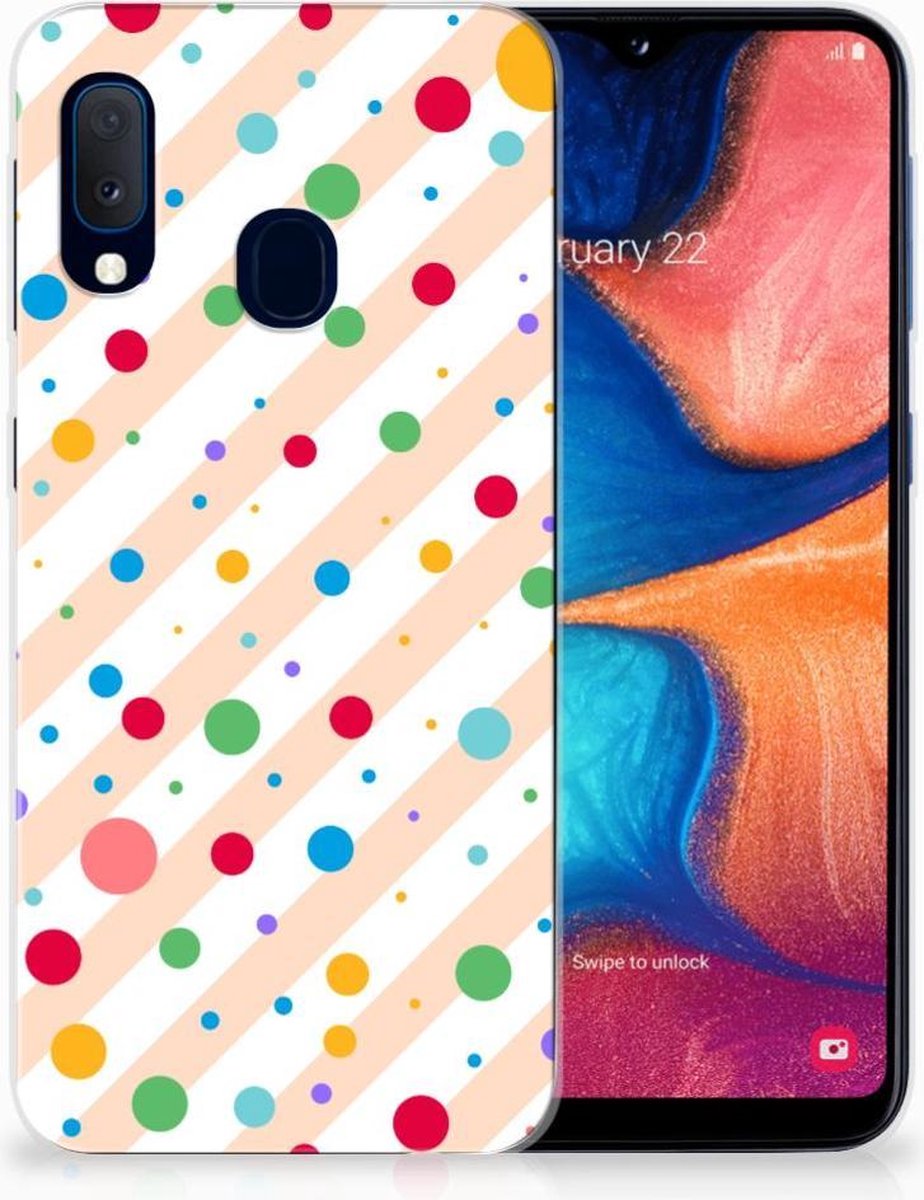 Samsung Galaxy A20e TPU bumper Dots