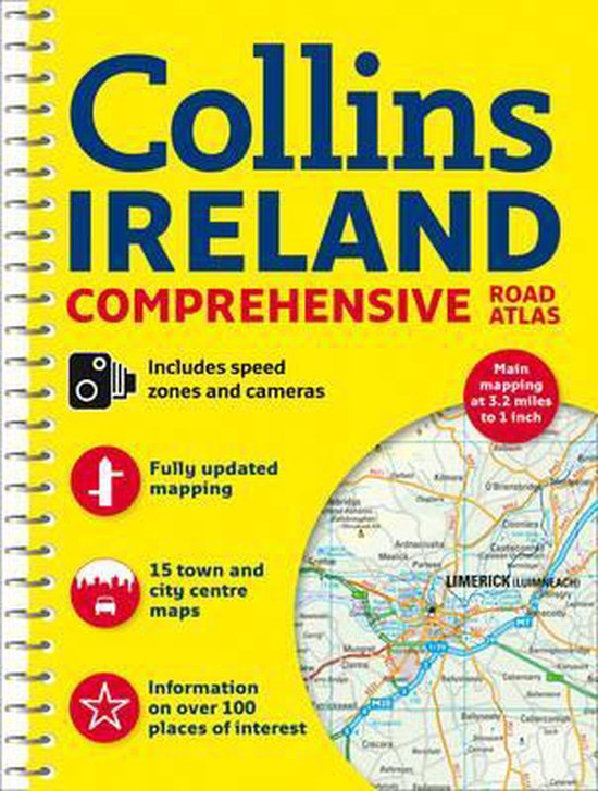 Comprehensive Road Atlas Ireland - cover