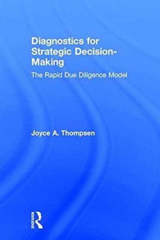 Diagnostics for Strategic Decision-Making - cover