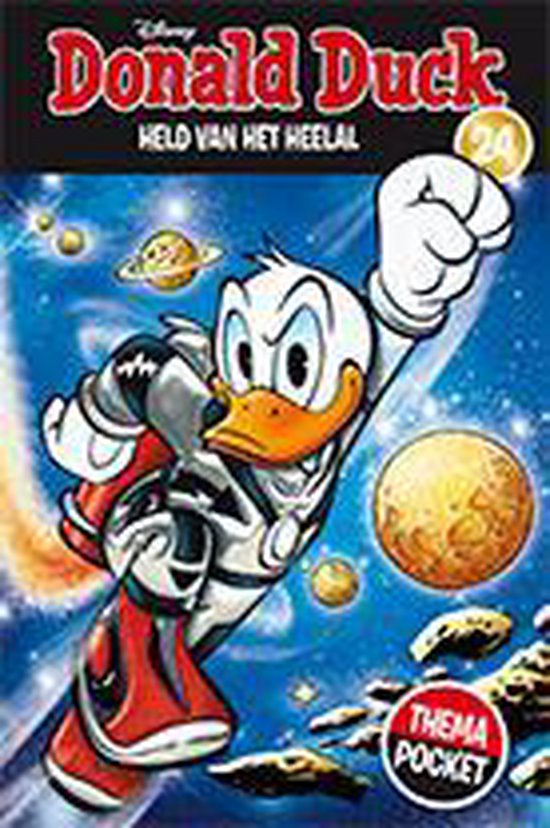 Omslag van Donald Duck Themapocket 24 - Held van het heelal door Sanoma Media NL