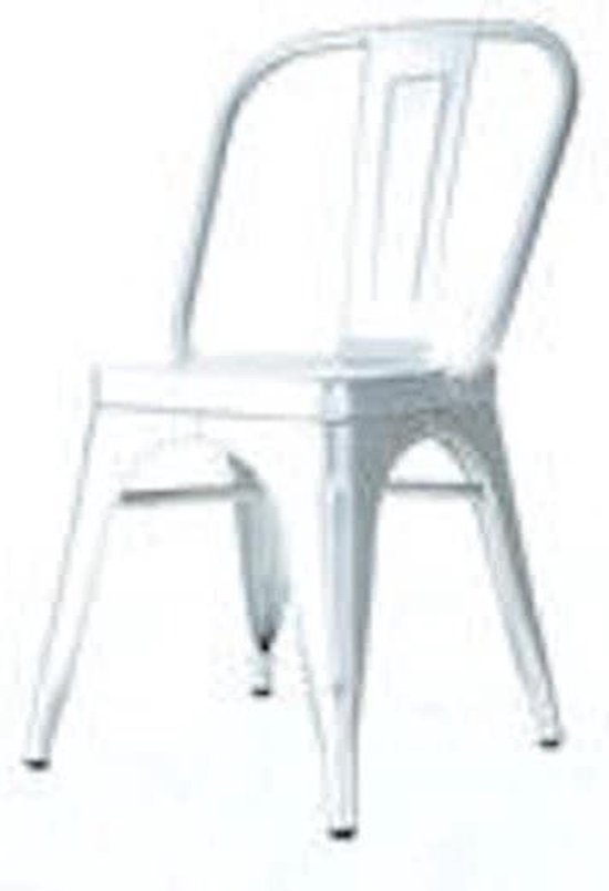 Stout Rondlopen Overgang Alu LIGHT café stoel - Aluminium | bol.com