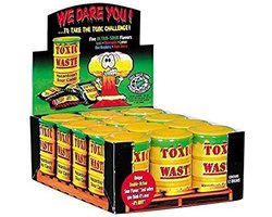 Toxic Waste Yellow Sour Candy Drum (12-Pack)