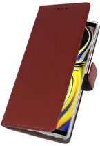 Bestcases Pasjeshouder Telefoonhoesje Samsung Galaxy Note 9 - Bruin