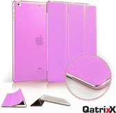 Luxe Smart Case Cover met Achterkant Back Cover Licht Roze Light Pink voor Apple iPad Air 2
