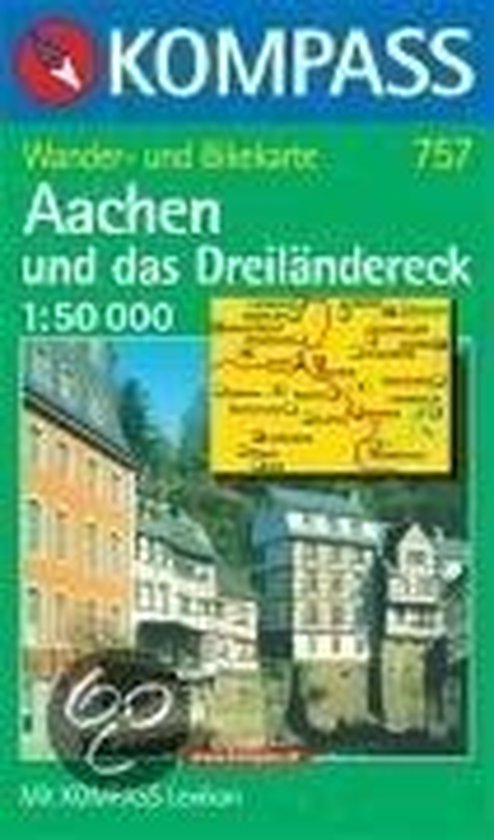 Aachen und das Dreiländereck 1 : 50 000 - cover