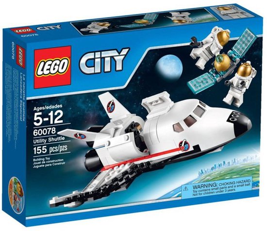 LEGO City Space Shuttle Hulpvoertuig - 60078