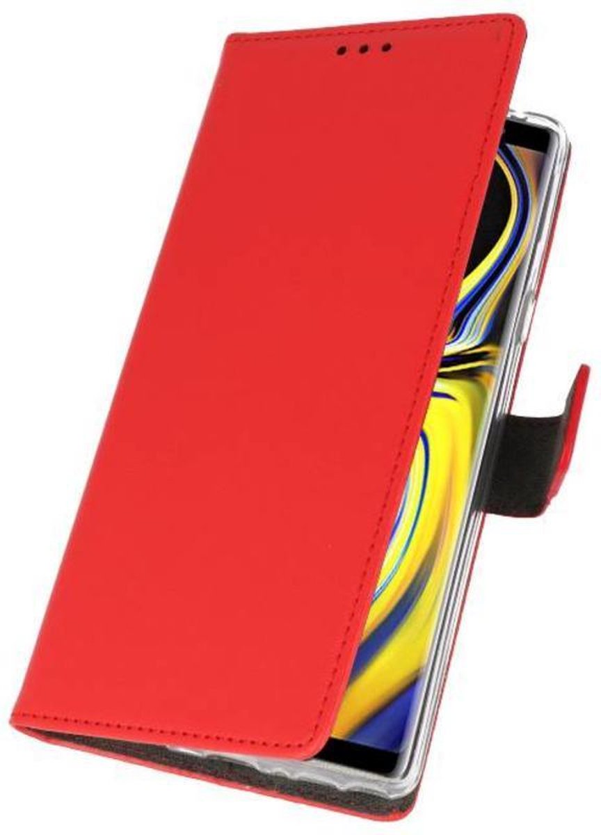 Bestcases Pasjeshouder Telefoonhoesje Samsung Galaxy Note 9 - Rood