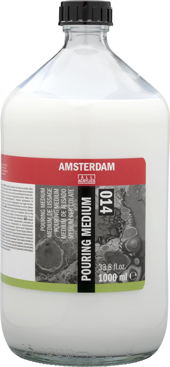 Amsterdam gesso blanc, bouteille de 250 ml