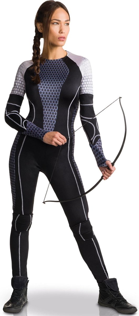 Katniss - Hunger Games™ kostuum voor vrouwen - Volwassenen kostuums