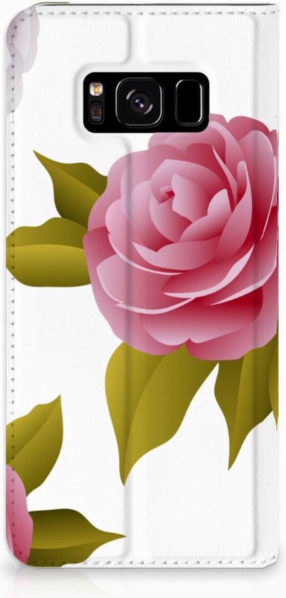 Samsung Galaxy S8 Smart Cover Roses