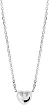 The Jewelry Collection Ketting Hart 1,0 mm 38 - 40 cm - Goud