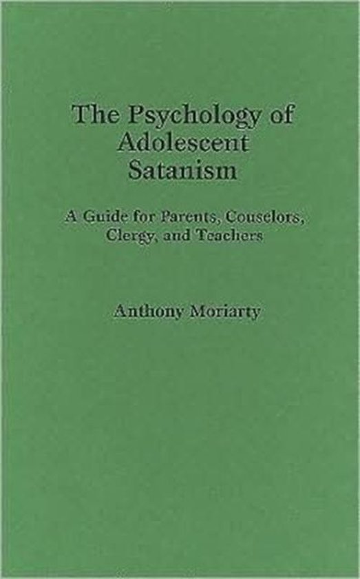 The Psychology of Adolescent Satanism - cover