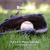 Baseball 8.5 X 8.5 Calendar September 2019 -December 2020