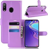 Samsung Galaxy M20 (Power) Hoesje - Book Case - Paars