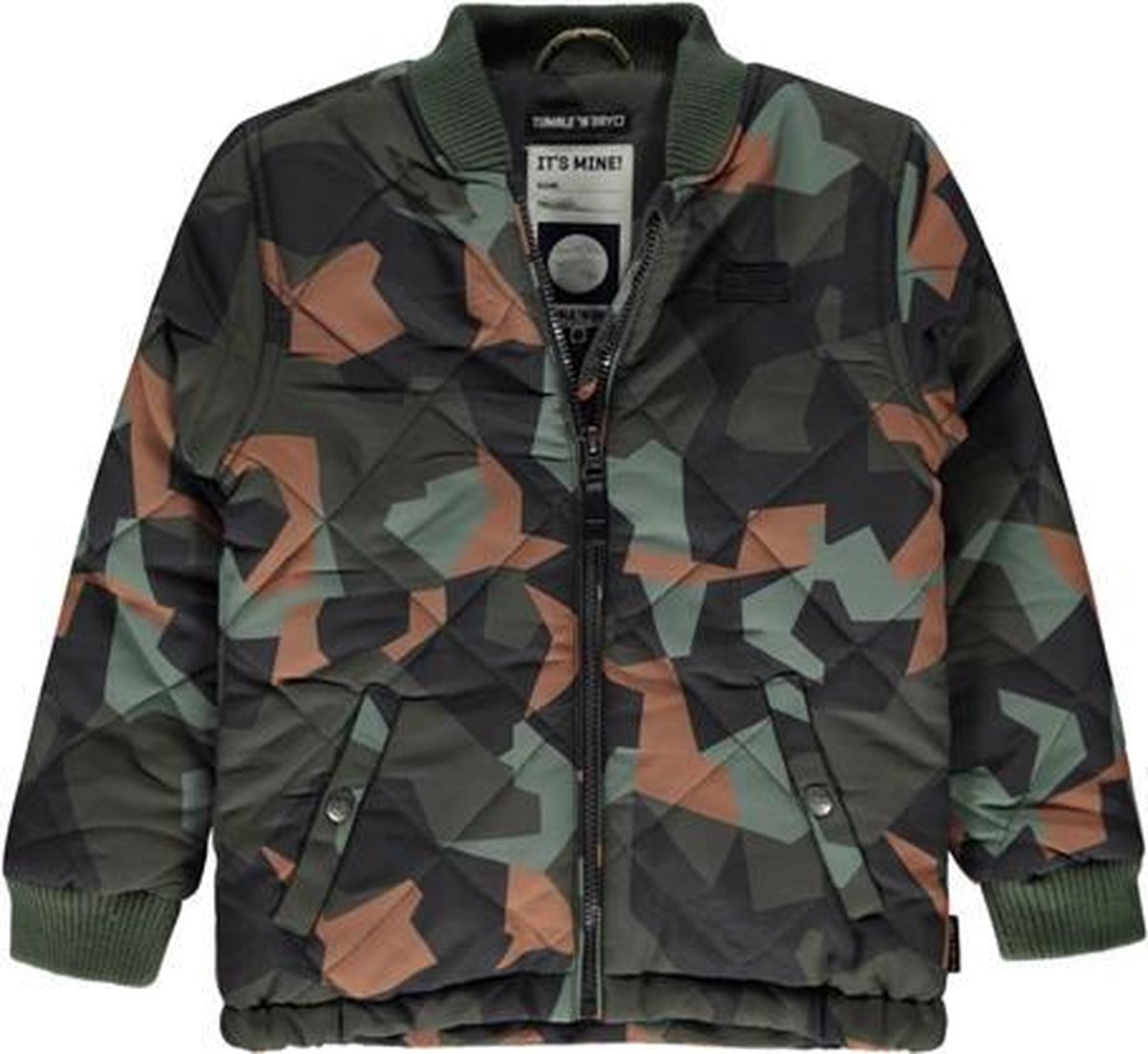 Tumble 'n dry Jongens Jas Osric four leaf clover Maat 122 Tumble 'n dry Jongens Jas Osric four leaf clover Maat 122