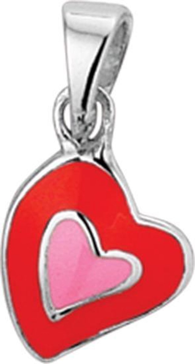 The Kids Jewelry Collection Hanger Hart - Zilver