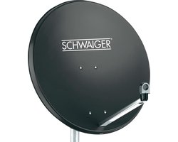 Schwaiger SPI996.1 Satellietschotel 80 cm Reflectormateriaal: Staal Antraciet
