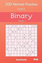 Binary Puzzles - 200 Normal Puzzles 11x11 Vol.10