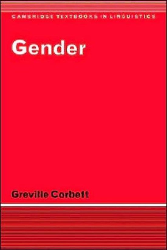 Cambridge Textbooks in Linguistics- Gender - cover