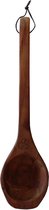 Saunia - donker houten opgietlepel - heat treated Aspen - 40cm
