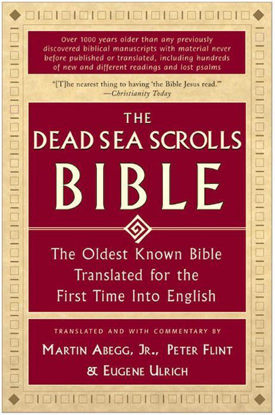 The Dead Sea Scrolls Bible - cover
