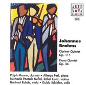 Brahms: Clarinet Quintet, Op.115; Piano Quintet, Op.34