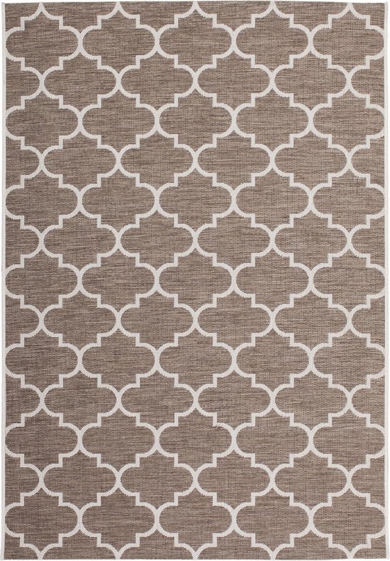 CleanWalk binnen/buiten karpet Tiles beige 200 x 290 cm