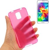 Samsung Galaxy S5 - hoes, cover, case - TPU - Ultra Dun - roze
